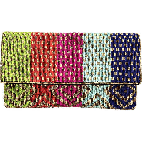 Aztec Beaded Clutch LAC-SS-723