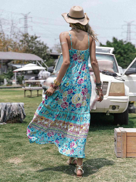 Woodstock Sleeveless Maxi Dress