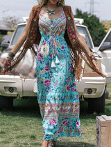 Woodstock Sleeveless Maxi Dress