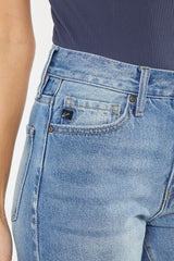 Kancan High Waist Open Jeans