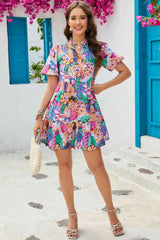 Sherryberry Ruffle Hem Dress